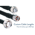 4.3-10 to 4.3-10 Weatherproofing rf cable assembly